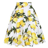 Summer Audrey Hepburn Chic Swing Beach Skirts