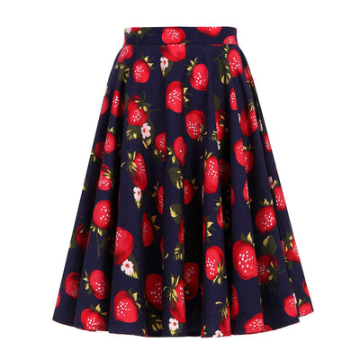 Skirt Rockabilly 50s Retro Vintage Jupe Femme
