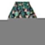 Skirts High Waist Pinup Mini Black Daily Skirts