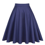 Summer Audrey Hepburn Chic Swing Beach Skirts