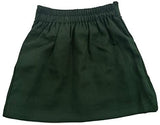 unik Girl Pleated Uniform Skirt Scooter Size 5-16 Navy Khaki Plaid (Hunter Green, 5): Clothing