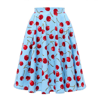 Skirt Rockabilly 50s Retro Vintage Jupe Femme