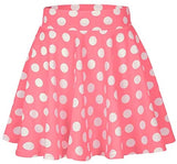 Urban CoCo Women's Basic Versatile Stretchy Flared Casual Mini Skater Skirt (X-Large, Pink) at Amazon Womenâs Clothing store
