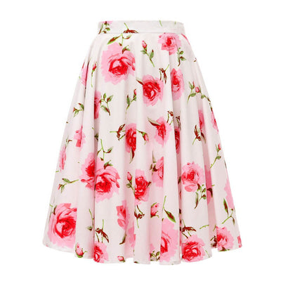 Skirt Rockabilly 50s Retro Vintage Jupe Femme