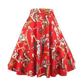 Skirts High Waist Pinup Mini Black Daily Skirts
