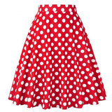 Summer Audrey Hepburn Chic Swing Beach Skirts