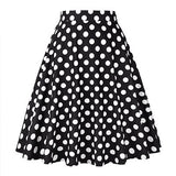 Skirts High Waist Pinup Mini Black Daily Skirts
