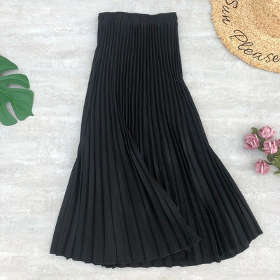 Spring Summer Women Midi Skirts