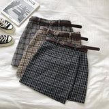 Korean Irregular Lady Skirt