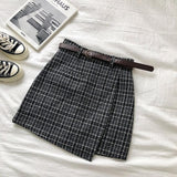 Korean Irregular Lady Skirt