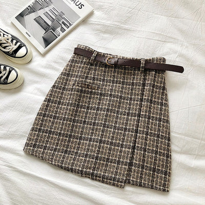 Korean Irregular Lady Skirt