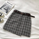 Korean Irregular Lady Skirt