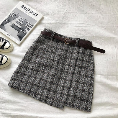 Korean Irregular Lady Skirt
