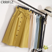 CRRIFLZ Summer Autumn Skirts