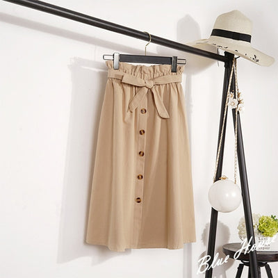CRRIFLZ Summer Autumn Skirts